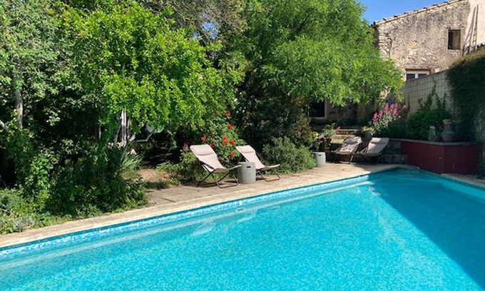 Flaux House | Maison de Famille au Cœur D'un Village à 8 mn D'uzès
