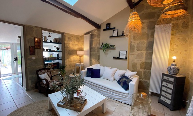 Miramont-de-Guyenne House | Maison de Ville de Caractère Avec Terrasse et Jardin