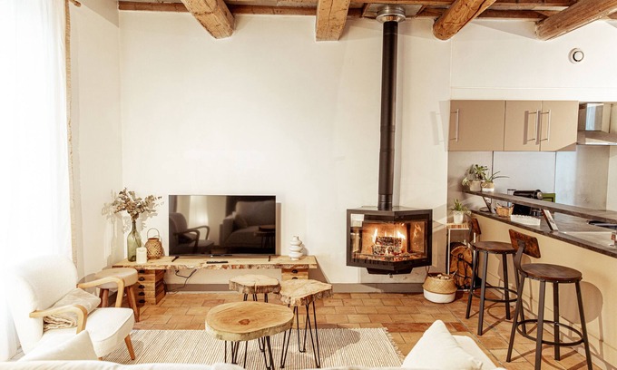 Barbentane House | Maison de Village Barbentane Avec spa