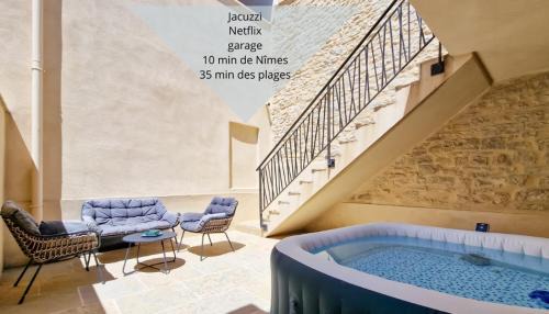 Bernis Apartment | Maison de ville, Jacuzzi,garage