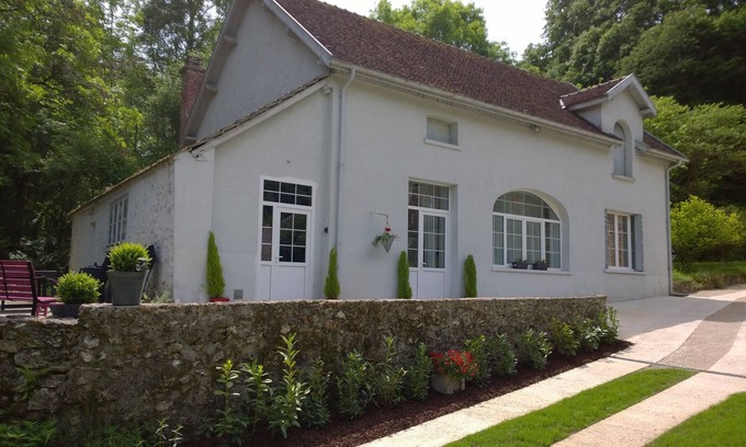 Orbais-l'Abbaye House | Maison Madeleine, full foot house with park terrace of 9000 m²