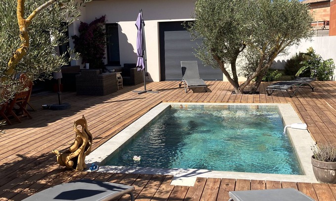 Marseillan House | Maison Neuve Face à la Réserve Naturelle du Bagnas