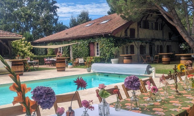 Soustons Bed & Breakfast | Maison Pimoli : Chambre Hortense