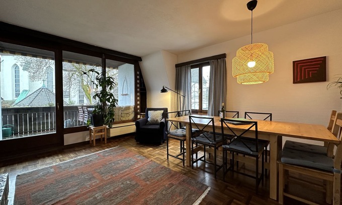 Oerlikon Apartment | Maisonnette apartment in the city on 2 floors.
