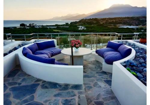Makry Gialos Apartment | MakryGialos Rooftop Escape at Lagada Resort