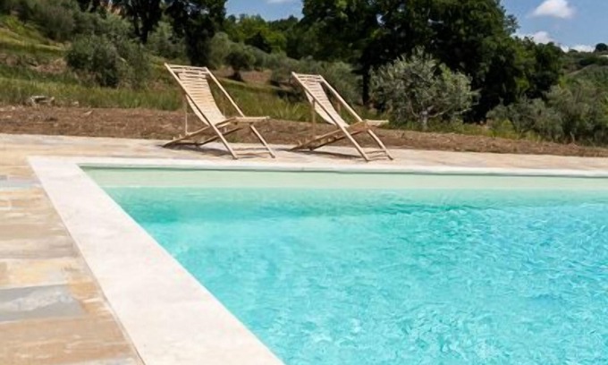 Sambucetole House | Manor house with private swimming pool surrounded by greenery