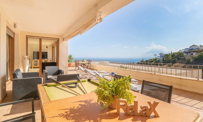 Marbella Apartment | Marbella mountain with sea view and pool, Marbella, Spain