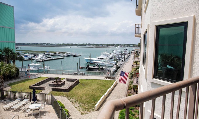 Murrells Inlet Condo | Marlin Quay - Beach, Inlet, and Marina Views