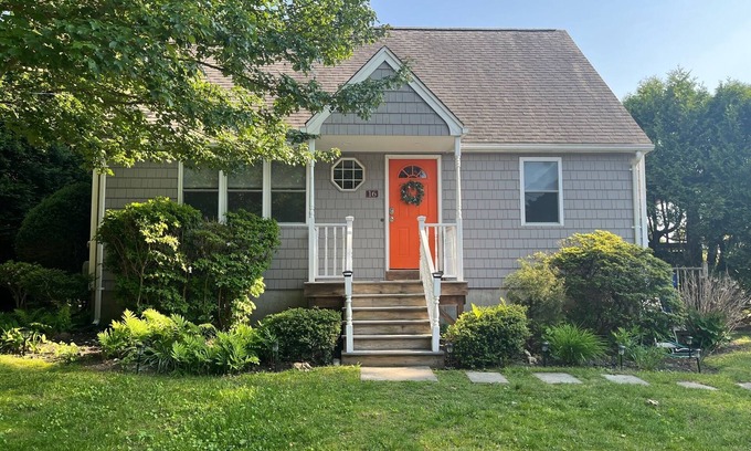 Narragansett House | Marvelous 4-bedroom, 2-bath home with AC and private backyard close to the beach