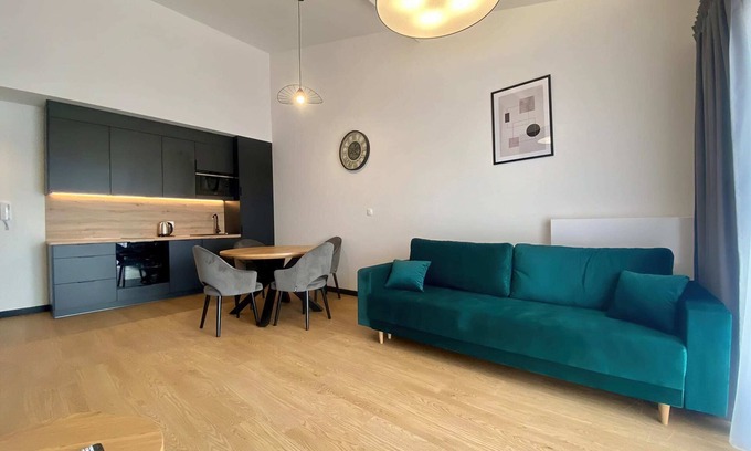 Sarbinowo Apartment | Marynarska 10D | Air Conditioned Apartment | Gym