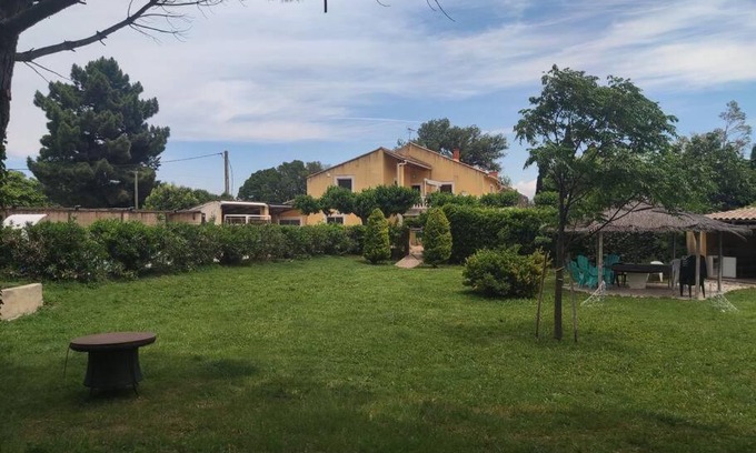 Orange House | Mas avec Piscine