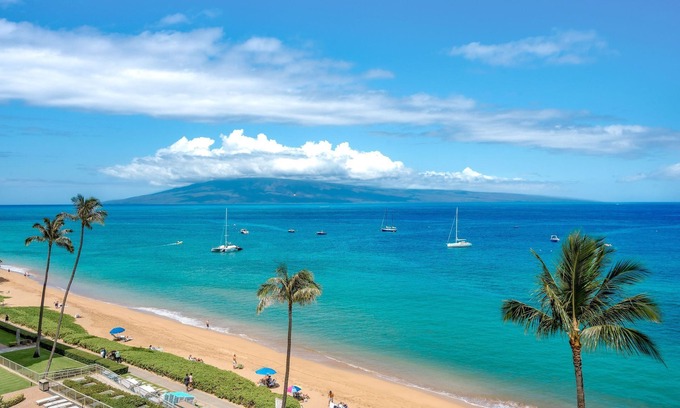 Kaanapali Condo | Maui Resort Rentals: The Whaler 707 - Luxuriously Remodeled 7th Floor 1BR/2BA w/Stunning Ocean and Mountain Views!