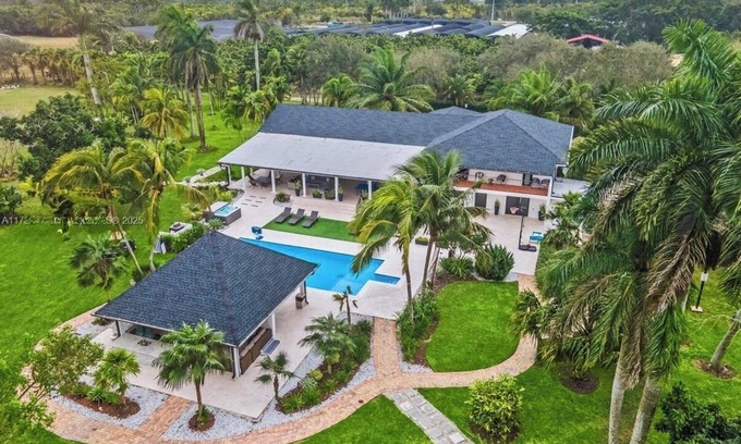 Ludlam Other | Miami modern farm, pool, tennis/pickleball and soccer