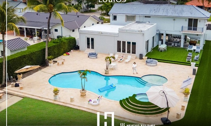 Ludlam House | Miami Villa: Pool, Hot Tub, Billiards, 5BR
