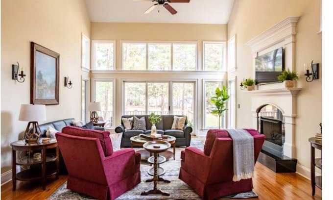 Pinehurst House | Million Dollar View w/3 masters + Peloton on Pinehurst No. 9