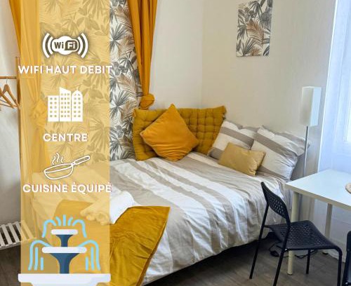 Dax Apartment | Mini Nid - Centre - Wifi - Equipé - Cosy