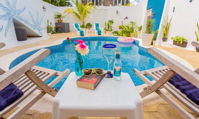 Colonia Centro Villa | Mini-Resort Villa in Cozumel, Pool, Beach Walk, and Fast Wi-Fi.