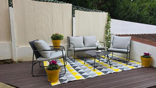 Quartier Vilmorin Apartment | Mini Studio Doré 10m2