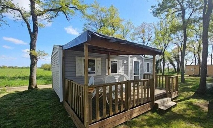 La Boissiere-de-Montaigu Apartment | Mobil.Home EDEN2 in Vendée 6 pers 3bedrooms