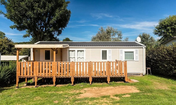 Houlgate House | Mobil-home | Comfort XL | 2 Ch. | 4 pers. | Uncovered raised terrace