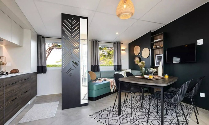 Sadirac House | Mobil-Home Otello 3 Rooms 4 People Air-conditioned + TV