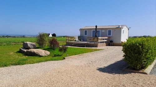 Cleder House | Mobil home Ty Reuniou - Vue mer