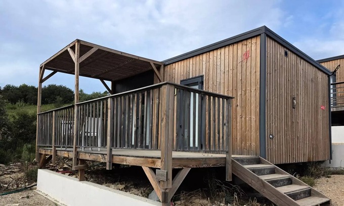 Calvisson House | Mobile-home 1 bedroom - Confort+ 2 to 3 persons - 2 pers. included in the price