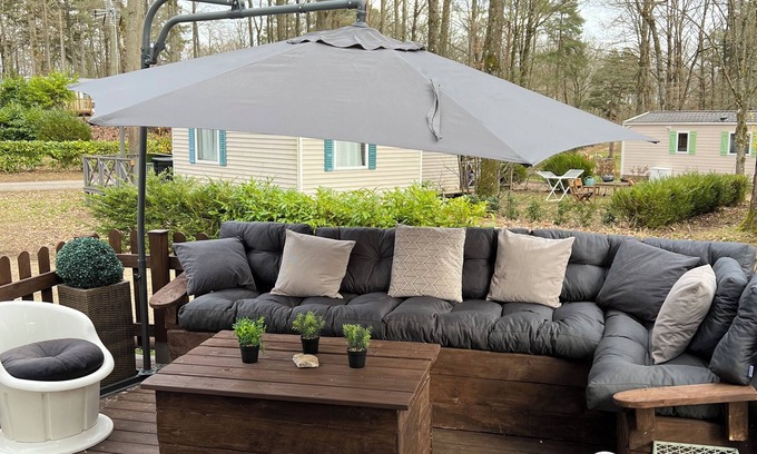 Saint-Cheron House | Mobile Home Tout Équiper Dans Camping 3 Étoiles