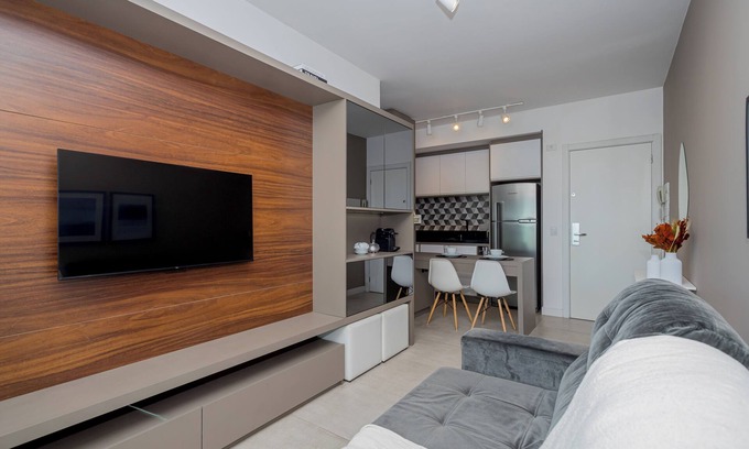 Matriz Apartment | Modern apartment in Batel opposite Curitiba shopping mall