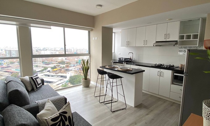 Barranco Apartment | Modern apt./near to Miraflores/excelent view