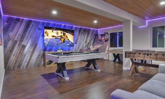 Lake Arrowhead House | Modern Cabin An Endless View! + Game Room