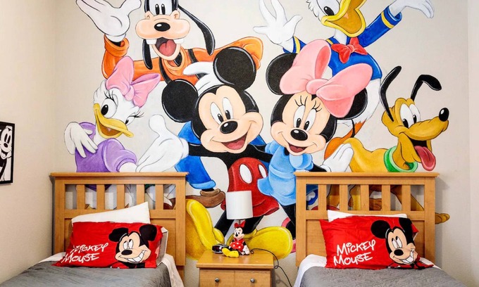 Watersong Villa | Modern clean home with private pool covered patio, game room and close to Disney