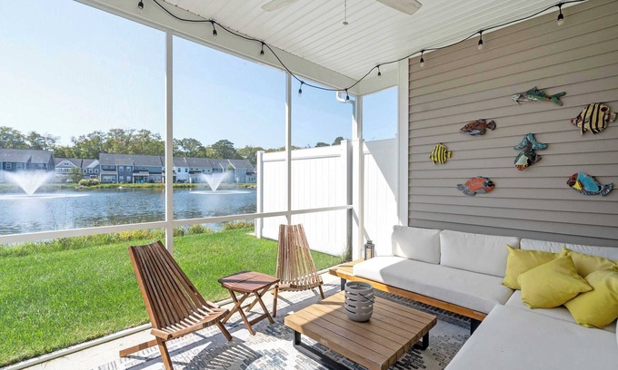 Selbyville House | Modern Coastal Tidal Bay 1 - 4BDR Townhome