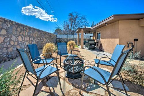 Northeast El Paso House | Modern El Paso Home with Backyard and Fire Pit!
