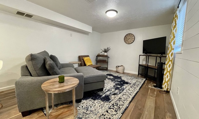 Edgewater Apartment | Modern escape walk to Sloans Lake, 10 mins to downtown Denver, 1 carport