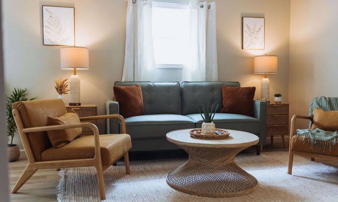 Johnson City Apartment | Modern Farmhouse 2 Bed Apartment in Johnson City