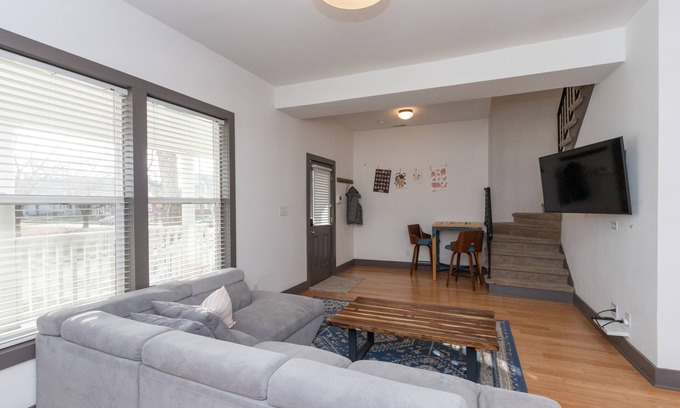 Kennedy King House | Modern Home in a prestigious downtown neighborhood