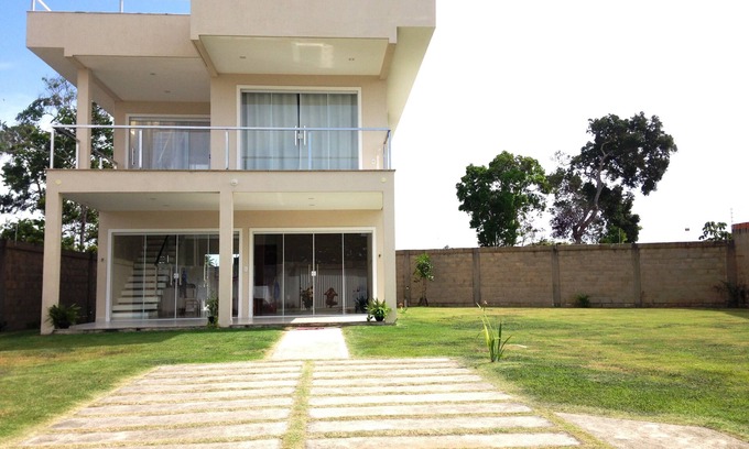 Porto Seguro House | MODERN HOUSE - SLEEPS 16 - 3 BEDROOMS - 3 BATHROOMS - 2 LIVING ROOMS - 3 BALCONIES