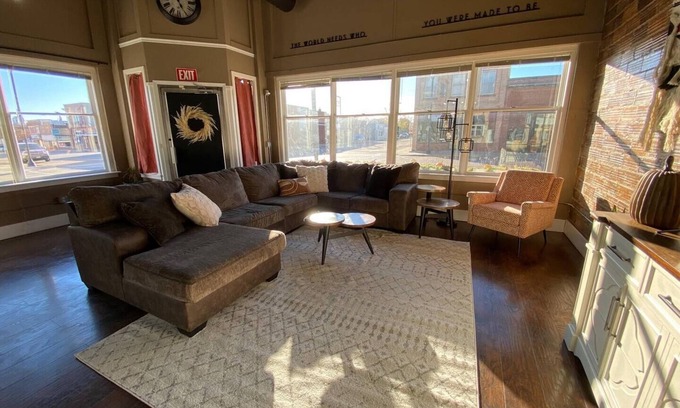 Webster House | Modern Loft in Historic Building on Main Street