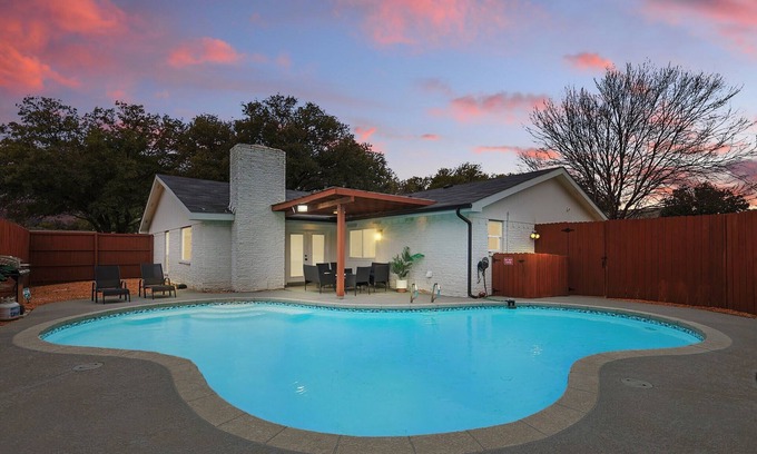 Plano House | Modern Luxury x Backyard Pool Retreat, 4-BD, 2-BA
