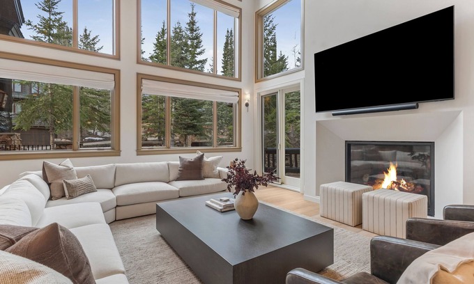 The Timbers House | Modern Mountain Getaway by InvitedHome | Ski-in/out, Game Room, Hot Tub