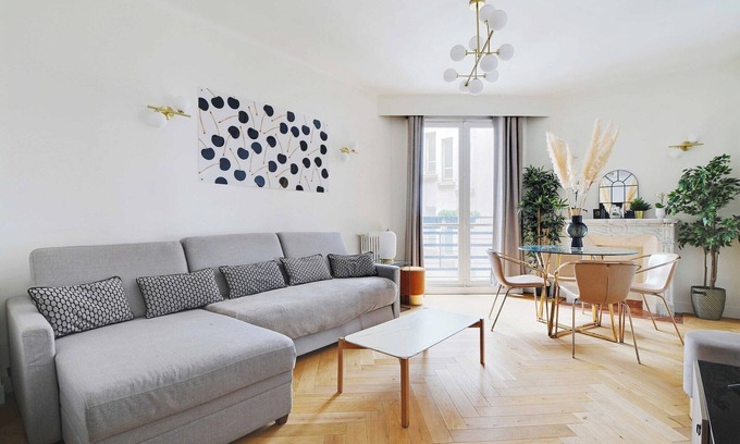 Auteuil Apartment | Modern & Refined 1BDR 4P - Roland Garros