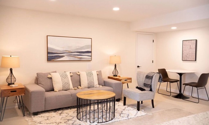 Briargate Apartment | Modern Rustic Retreat - gorgeous, private walkout