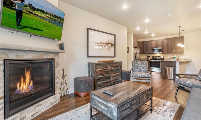 Dillon Condo | Modern Sail Lofts: Walk to the Lake, Marina and Dining, Enjoy the Scenic Mountain and Lake Views!