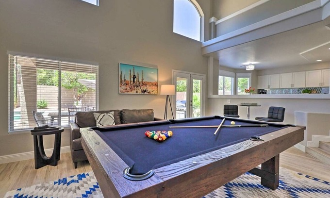 Gilbert House | Modern Spacious Open 5BR Family Retreat w/Pool, Game Room + Prime Gilbert Locat