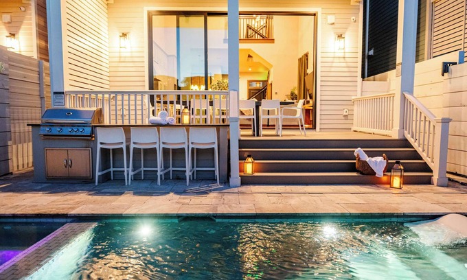 Faubourg Lafayette Hotel | Modern Unit With Heated Pool & Hot Tub