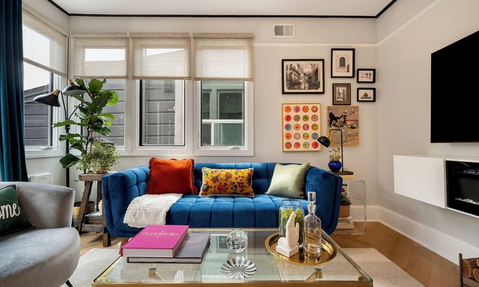 Bernal Heights Apartment | Modern Victorian Retreat in Bernal Heights