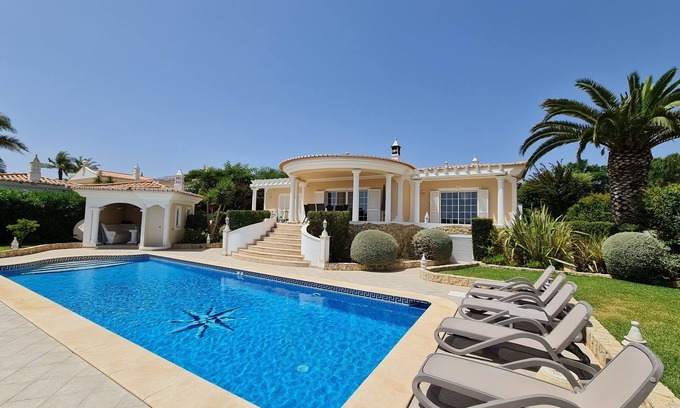 Lagos Villa | Modern Villa w/Sea & Golf Views, BBQ, Wi-Fi & Private Pool - Near Lagos