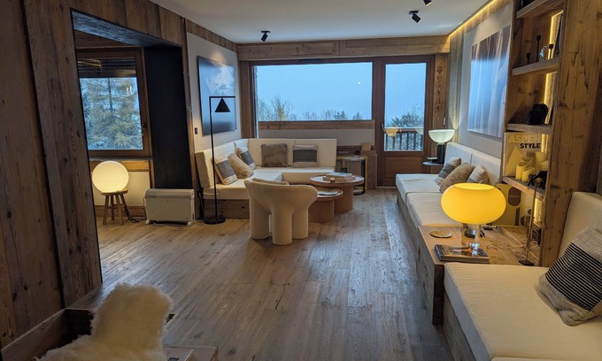 Le Planellet Apartment | Mont d'Arbois Apartment Pied des Pistes 6/8 People Refurbished