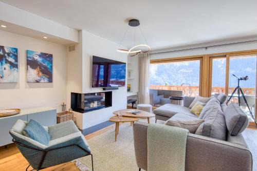 Champery Apartment | Montagnier B41, Spa In Residence